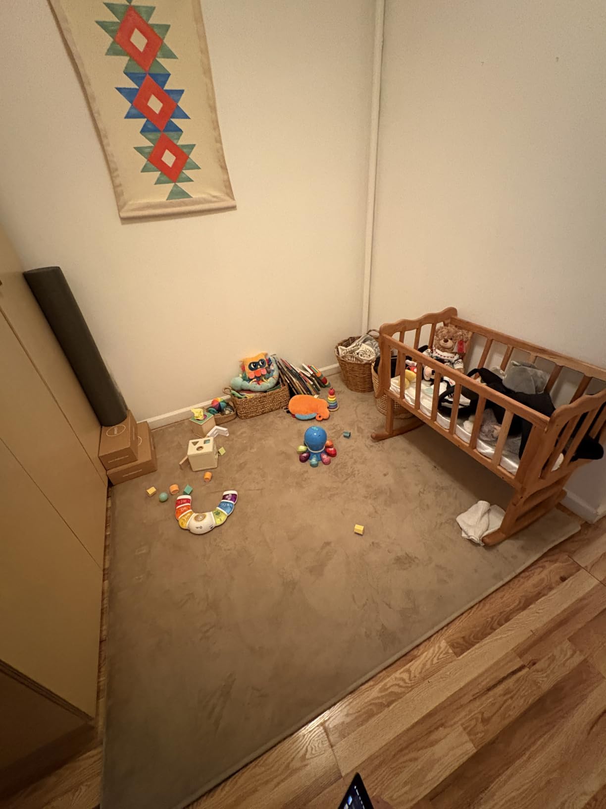 Huloo Sleep Baby Play Mat for Floor, 1.3