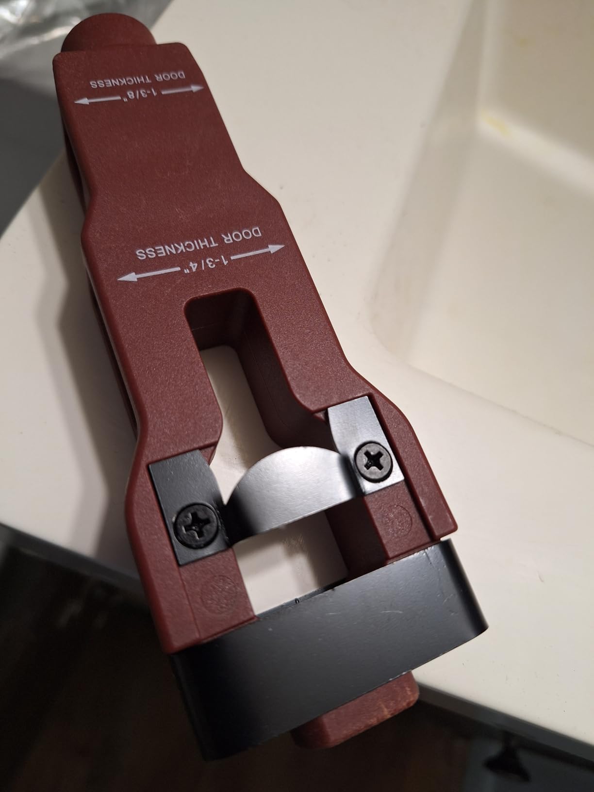 Door Latch Mortise Tool, Accurate Scoring and Chiseling Door Latch Tool | Auto Positioning, Door Latch Installation Kit For 1-3/8