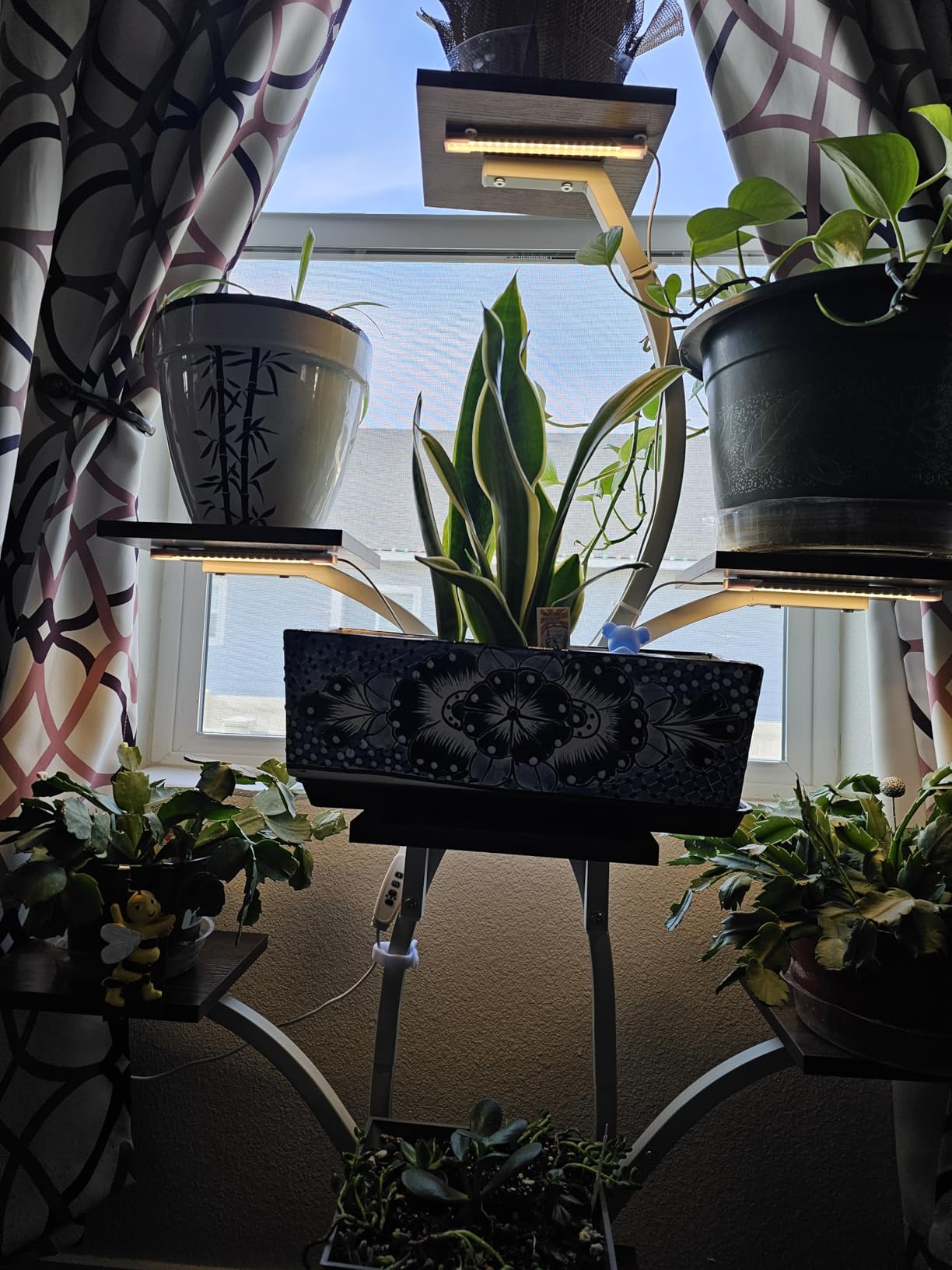 CODACE Plant Stand with Grow Lights - 50