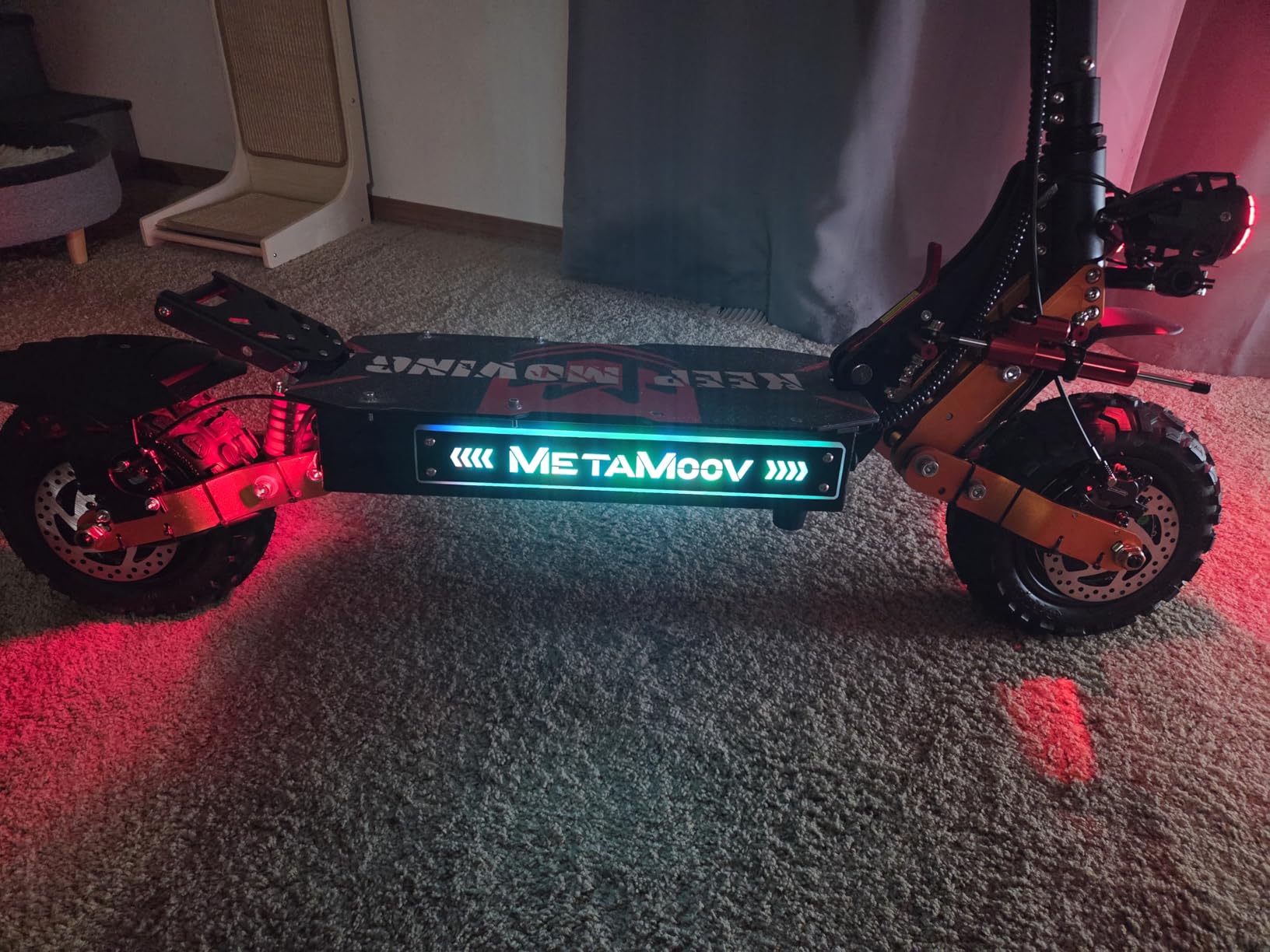ZO01 Plus Electric Scooter, 6000W Dual Motor 55 MPH, 60 Mile Range customer photo 2