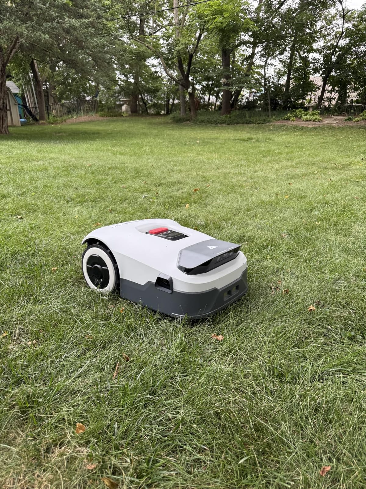 ANTHBOT Robot Lawn Mower - NO Wire, Full Band RTK+4-Eye Vision Robotic Lawnmower for 1/2 Acre, Auto Mapping, Accurate Obstacle Avoidance, Intelligent Path Planning customer photo 1