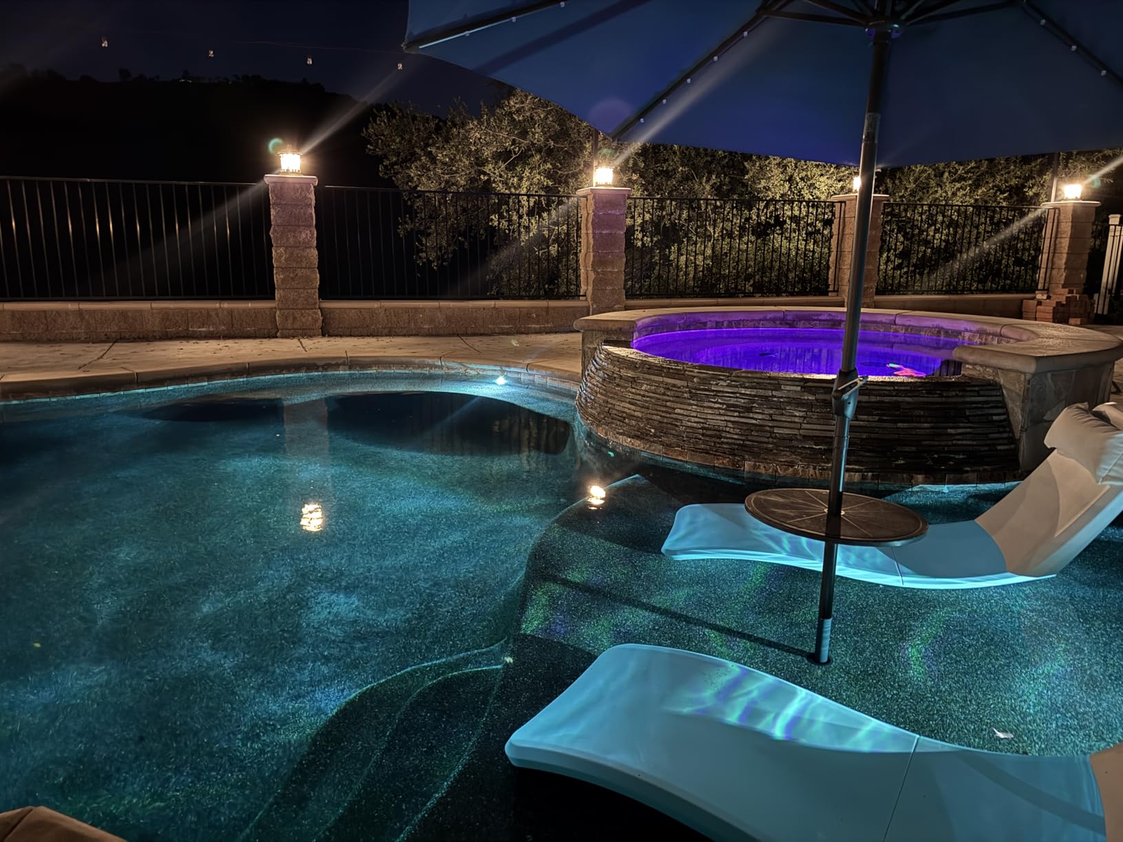Coast Modern in Pool Lounge Chair - Waterproof & Weighted Chaise Lounger - Outdoor Pool Furniture for Patio or in Baja Shelf customer photo 1
