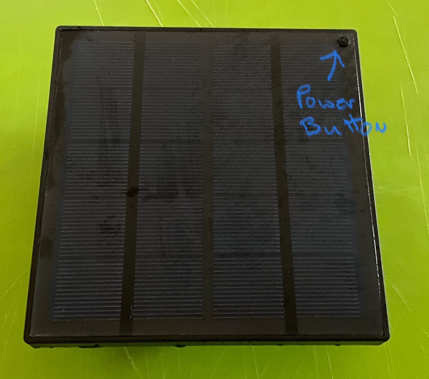 Solar Yard Outdoor Solar Floor Lamp Resin Wicker Solar Light Outdoor Waterproof for Yard, Garden, Pathway, Deck, Dazzle Dance (Natural) customer photo 2