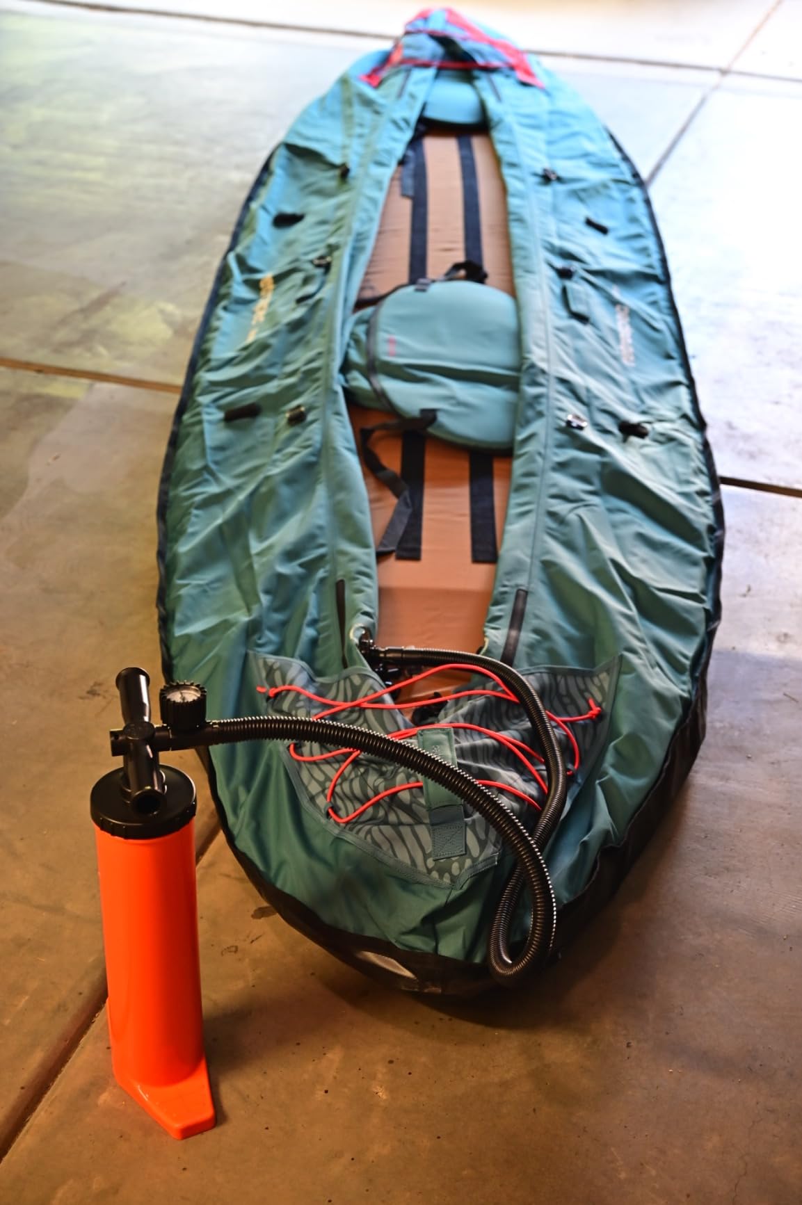 Retrospec Coaster Single & Tandem Inflatable Kayak for Adults - Blow Up Kayak, 220 & 440lb Capacity, Portable Lightweight Kayak with Paddle, Pump & Carry Bag customer photo 2