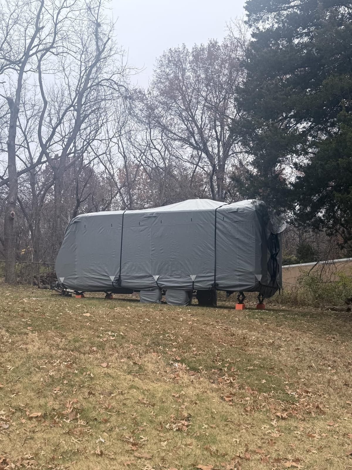 KING BIRD Enhanced RV Cover, Fits 27-30ft Travel Trailers Camper customer photo 2