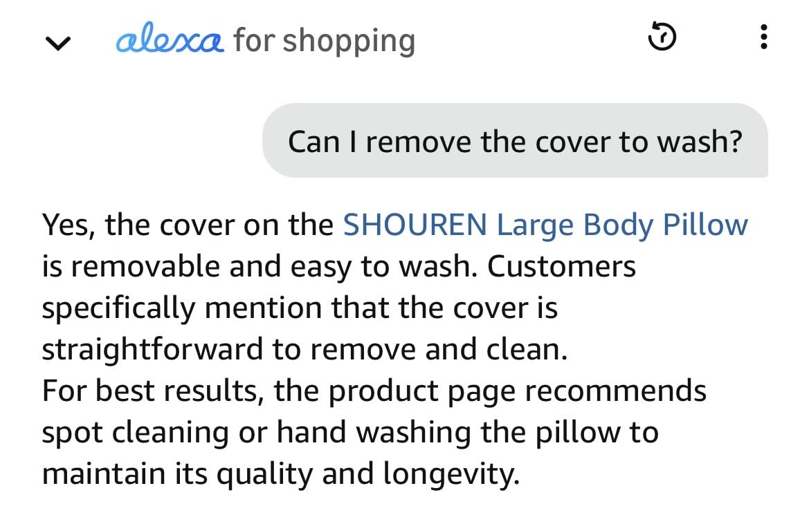 SHOUREN Large Body Pillow, Long Bed Pillow for Adults, 20x54in | Breathable, sweat-absorbing, skin-friendly, medium firmness for side sleepers, multiple application customer photo 2