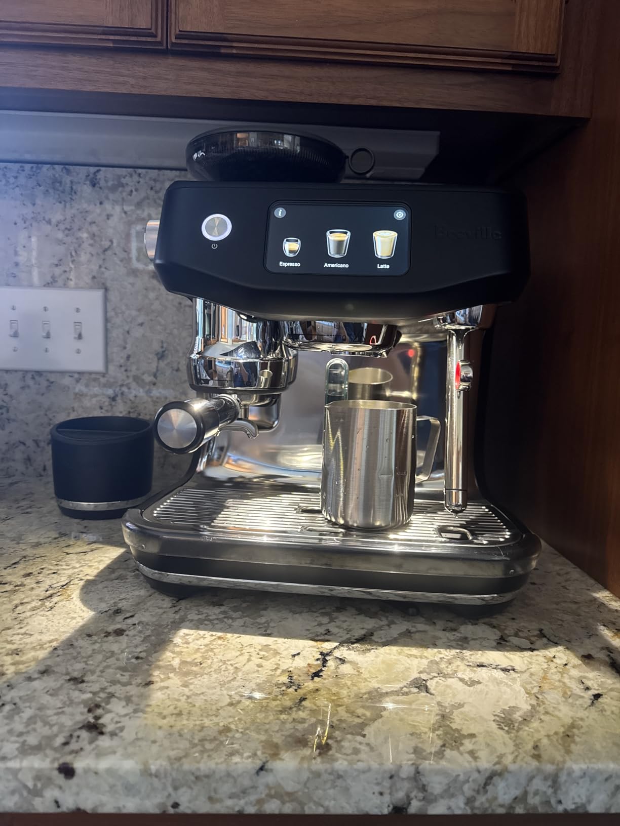 Breville BES985DBL Oracle Jet Espresso Machine, Damson Blue customer photo 1