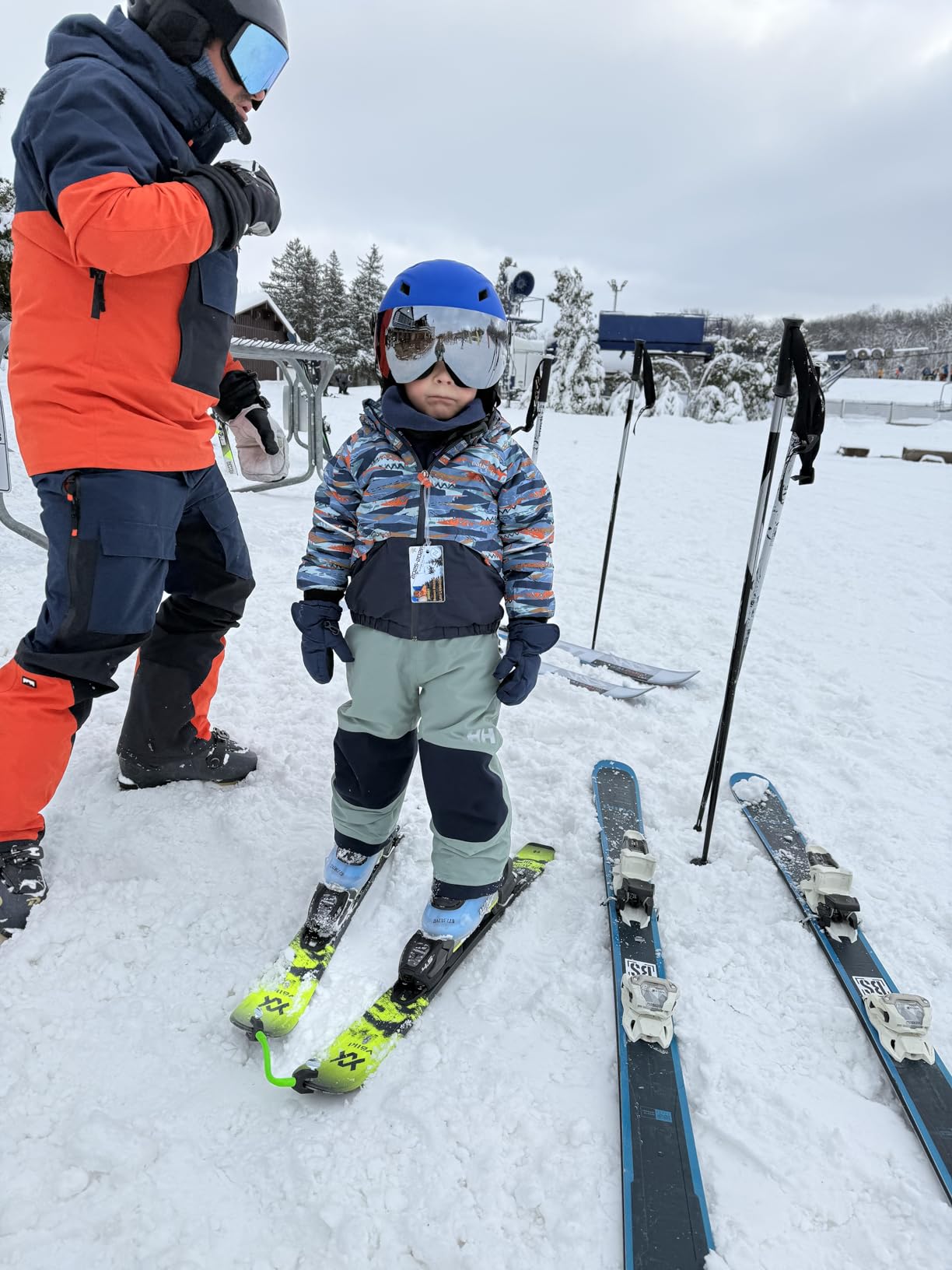 Odoland Kids Ski Helmet with 2-in-1 Visor Goggles for Boys Girls customer photo 1