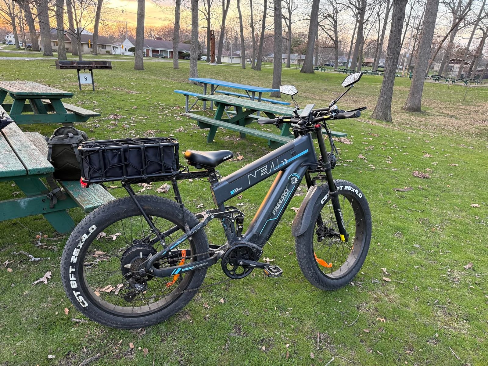 FREESKY 2026 Alaska Pro Dual Battery 48V 45AH 200 Miles 40MPH Electric Bike for Adult, 4000W High-Torque Motor Long Range Fat Tire Ebike, 26