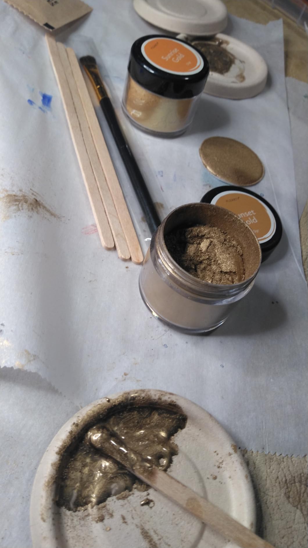 PLEARTY Kintsugi Repair - Starter Edition - Kit Linseed Resin Food-Safe Dishwasher Proof Eco-Friendly and Durable Kintsugi Kit Materials - Beginner Friendly customer photo 2