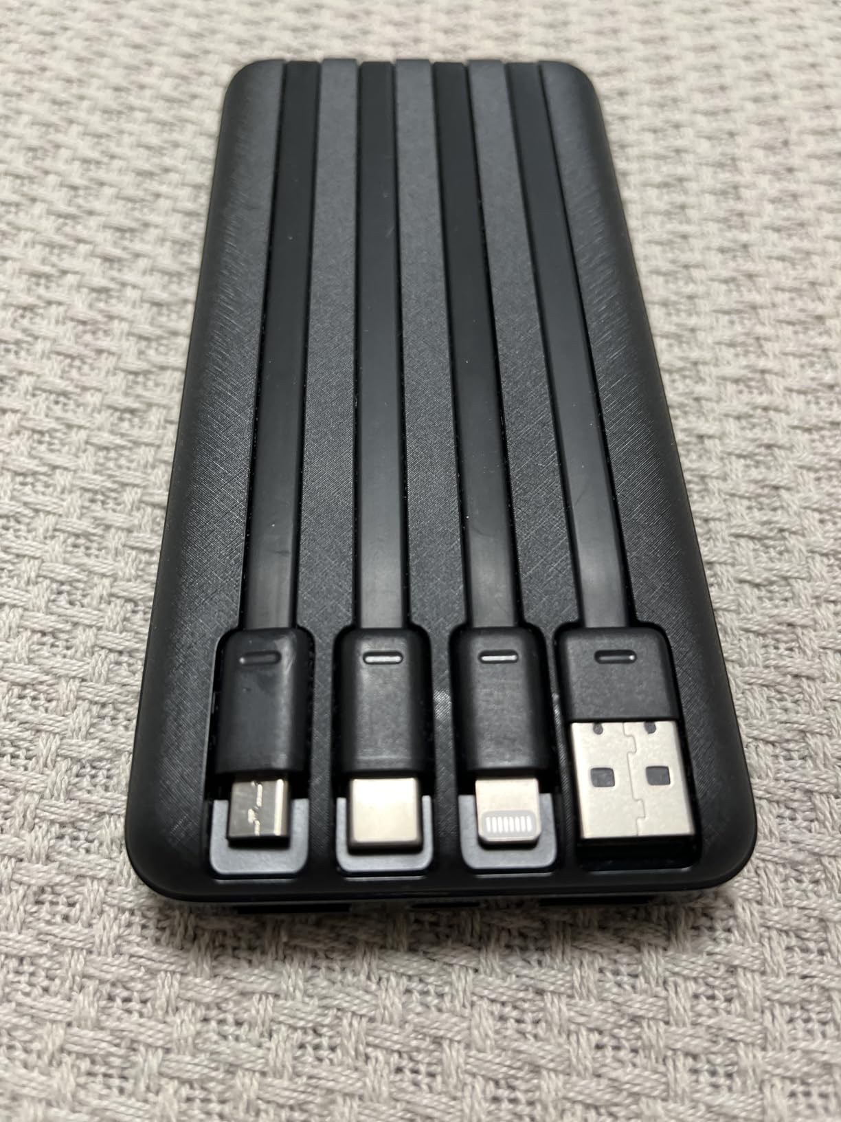 Orfeika Fast Charging Portable Charger Power Bank with Built-in 4 Cables customer photo 1