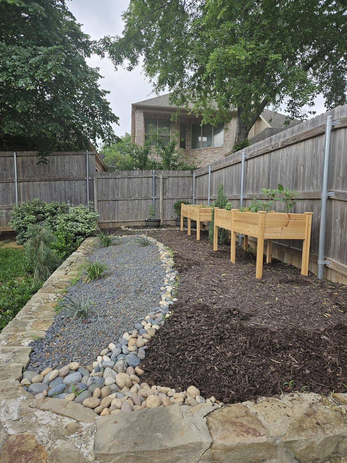 BlueWish 72''L x 23''W x 30''H Outdoor Cedar Garden Bed, 2x6 FT Raised Garden Bed with 8 Drainage Holes & 6 Legs, Elevated Planter Boxes for Gardening, Vegetable, Flower, 661lbs Capacity, Natural customer photo 1