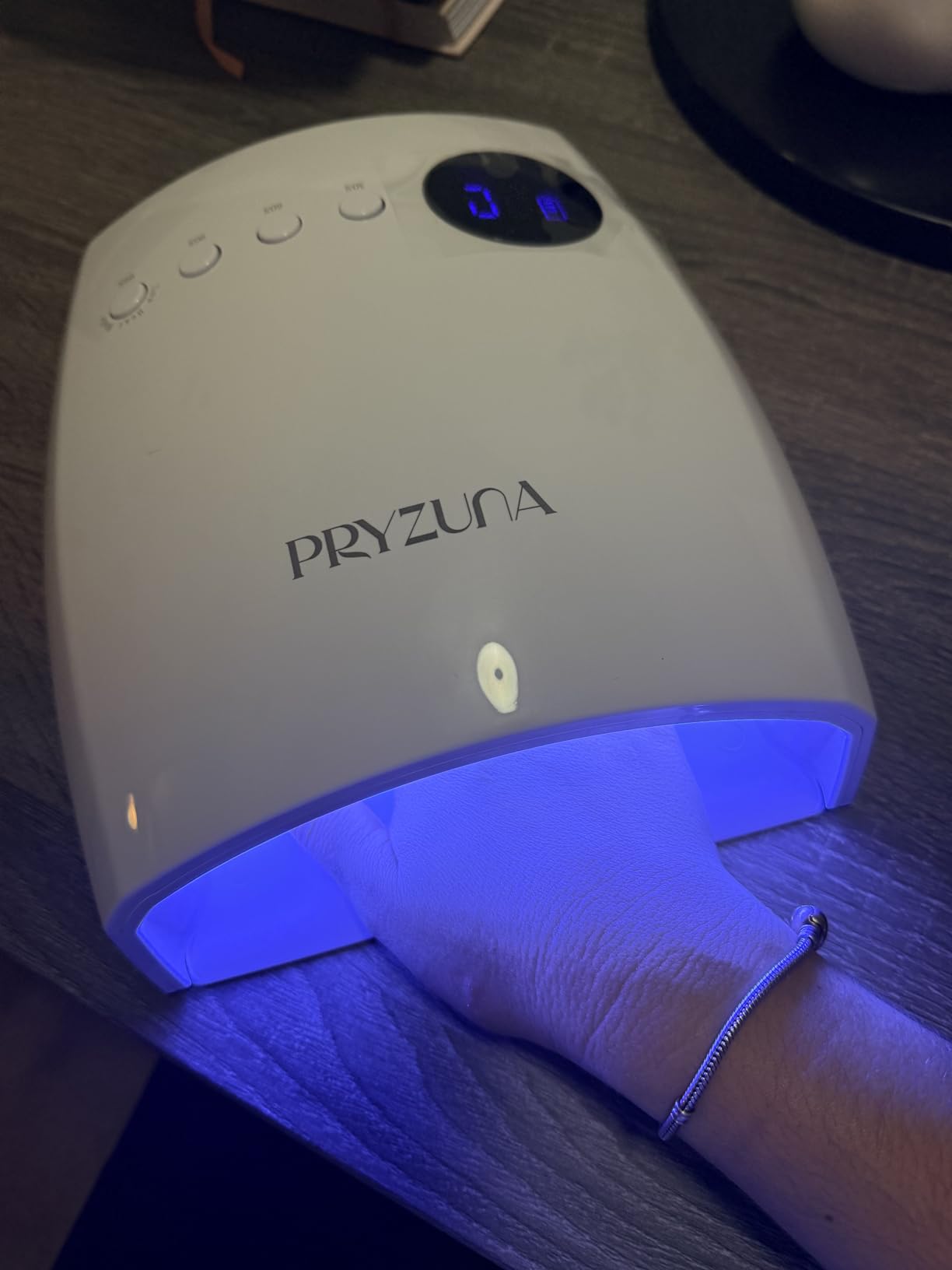 UV LED Nail Lamp, Cordless 72W UV Light for Gel Nails with 45 Beads | Professional Fast Curing Nail Dryer, 4 Timers, Smart Sensor, Retractable Foot Stand, Portable Handle for Salon & Home (Pink) customer photo 1