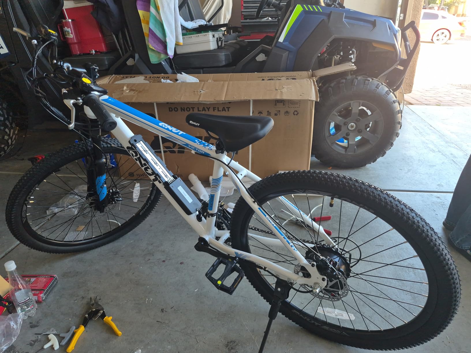 QNUT Electric Bike for Adults, Peak 1000W Motor 26