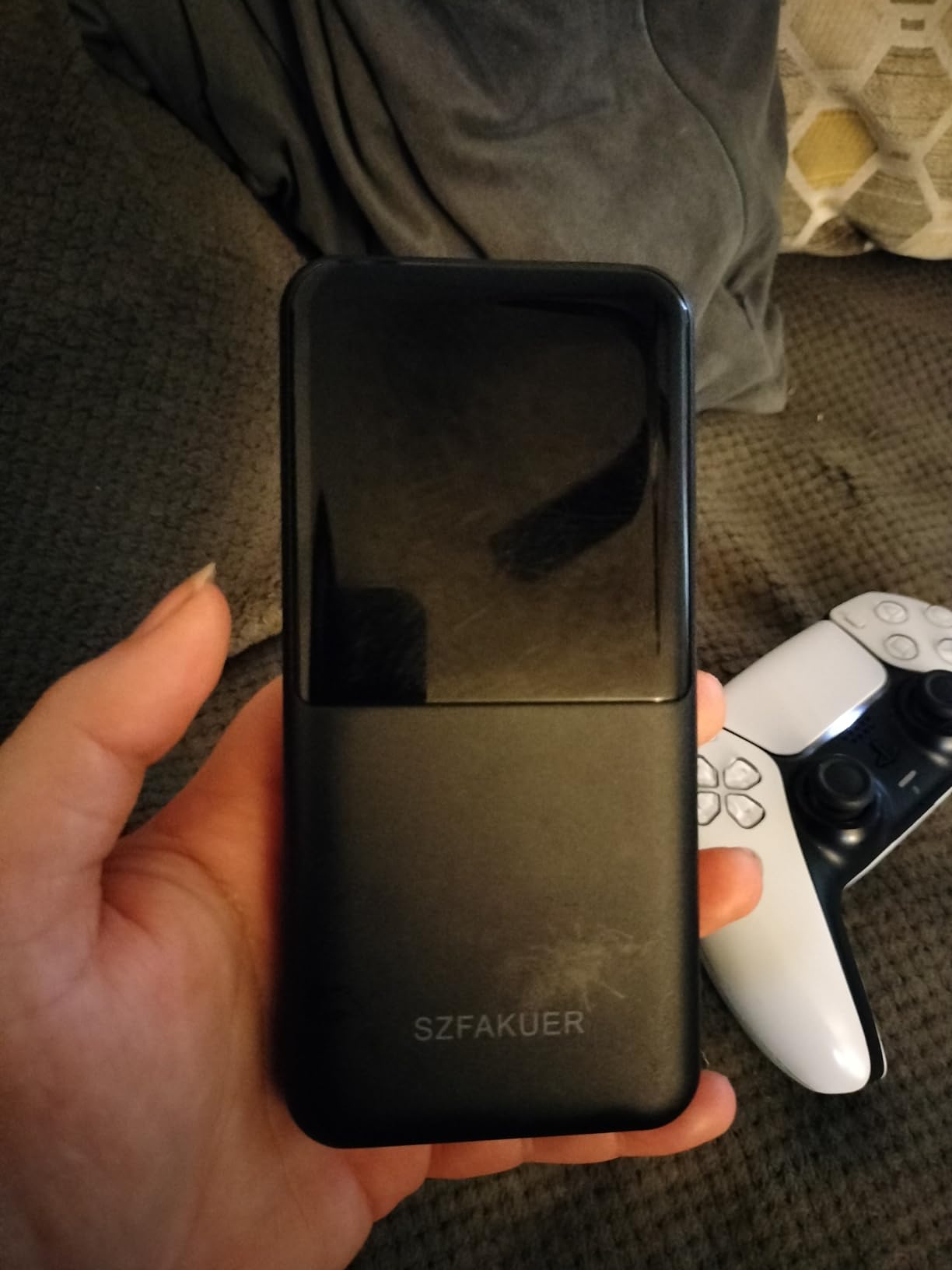 Portable Charger,Slim 10000mAh Power Bank,22.5W USB-C Fast Charging Battery Pack Compatible with iPhone 17/16/15/14/13/12 Pro Samsung Galaxy, iPad, AirPods, Android Tablets (Black) customer photo 1