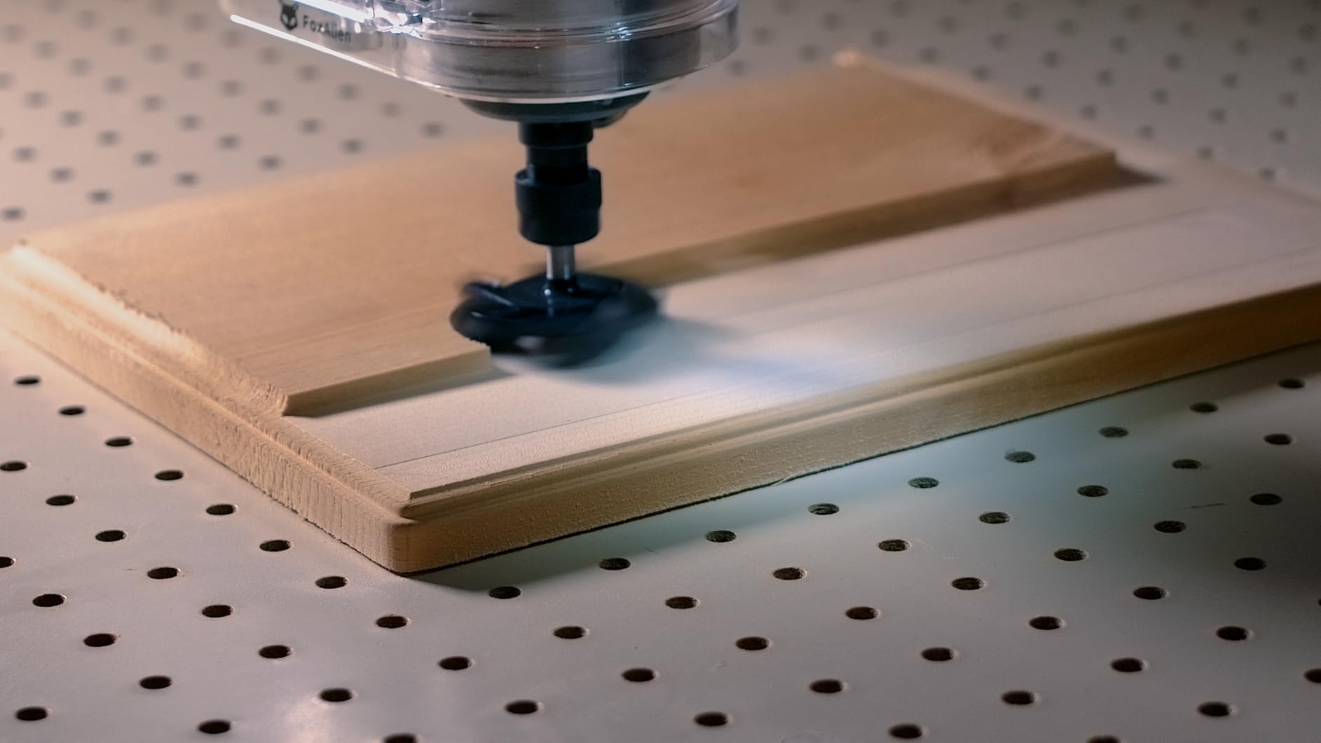FoxAlien XE-Ultra 8080 CNC Router Machine with NEMA 23 Closed-loop Stepper Motor, Large Size Benchtop Engraving Milling Machine for Woodworking, Aluminum, Acrylic, Carbon Fiber DIY Cutting customer photo 2
