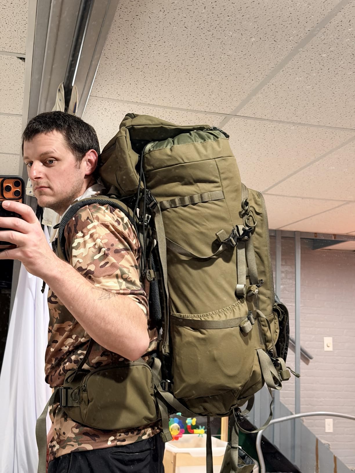 MOXULE Pro 5000 Camo Frame Backpack - Meat Hauler Pack with Rain Cover for Outdoor customer photo 1