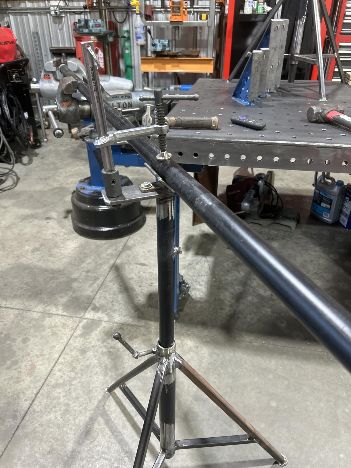 POWERTEC 2PK Welding Clamp with T-Handle - 6-1/2