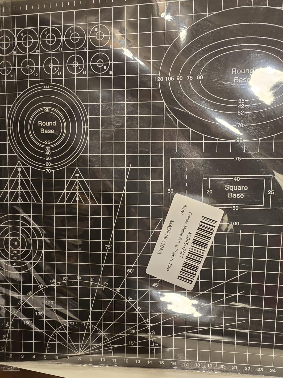 Golden Maple Self-Healing Hobby & Model Cutting Mat A3 18 x 12 | Double-Sided Non-Slip PVC with Inch and Metric Grids customer photo 2