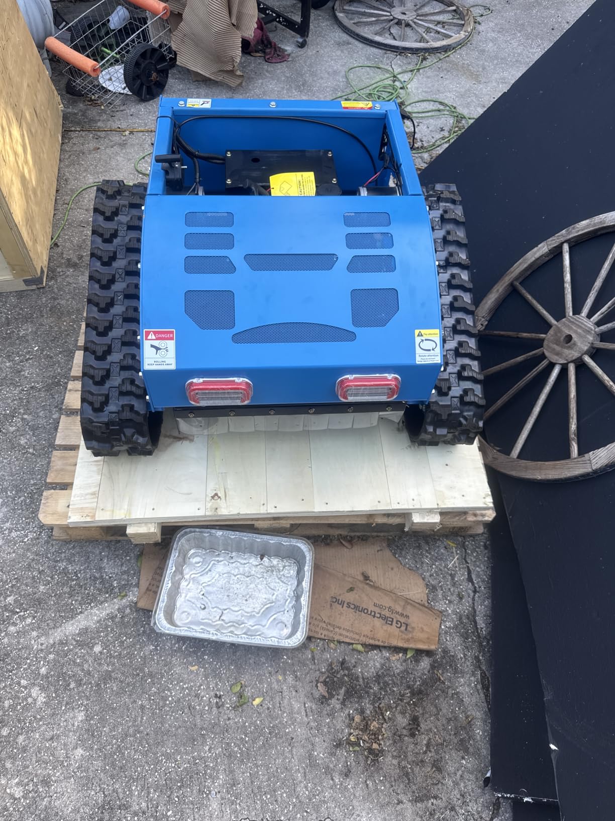 Remote Control Lawn Mower - 21.65