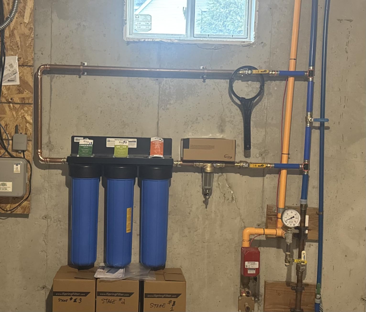 iSpring Ultimate PFAS Protection Whole House Water Filter System | SGS-Tested, Reduces Scale, Corrosion, PFAS, Lead, Mercury, Chlorine, Up to 250K Gallons, 1