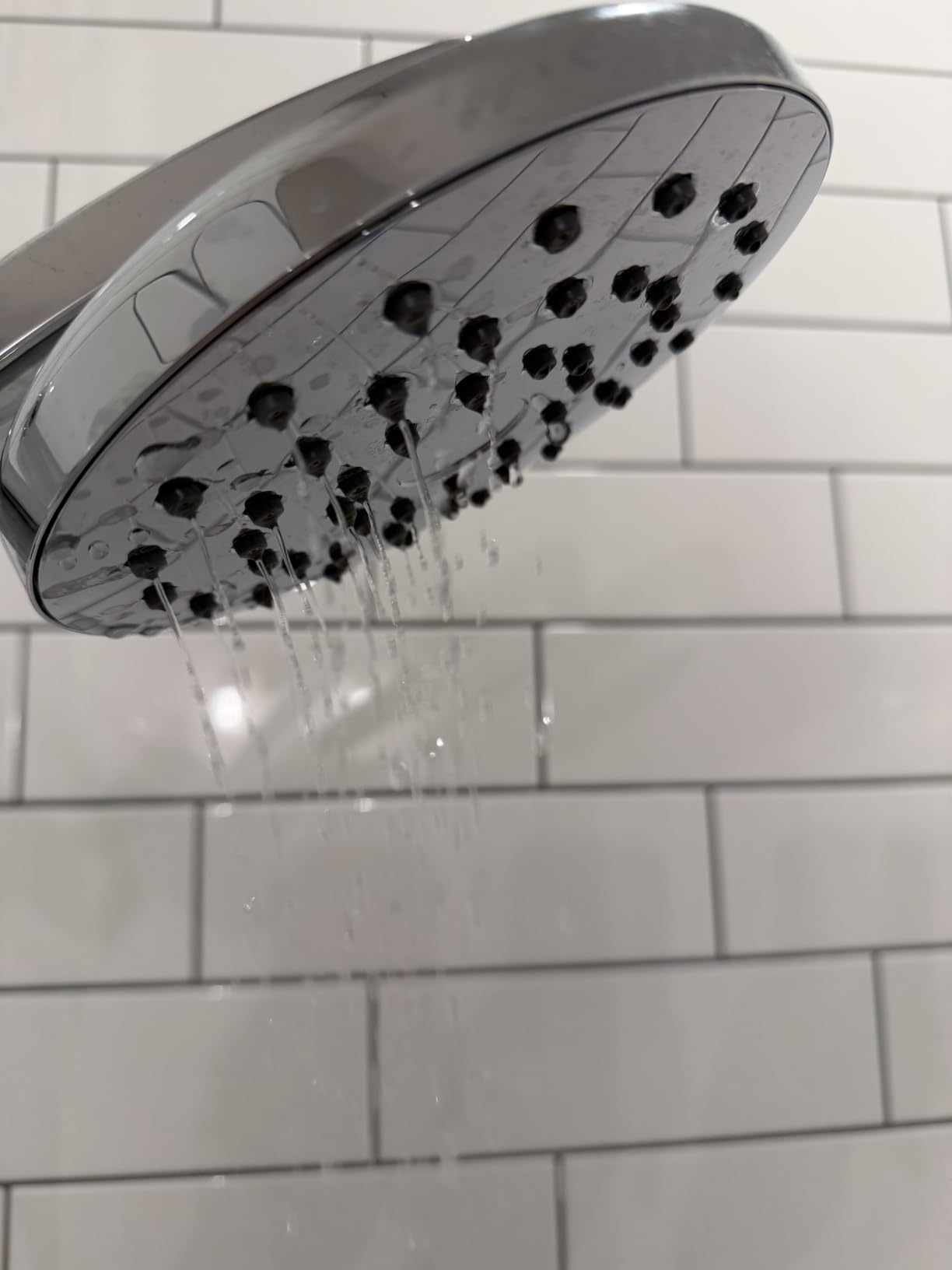 Delta 6-Setting PivotPro 3-in-1 Combination Shower Head with ProClean Spray, Brushed Nickel Round Shower Head Rainfall with Handheld Spray, 1.75 GPM customer photo 2