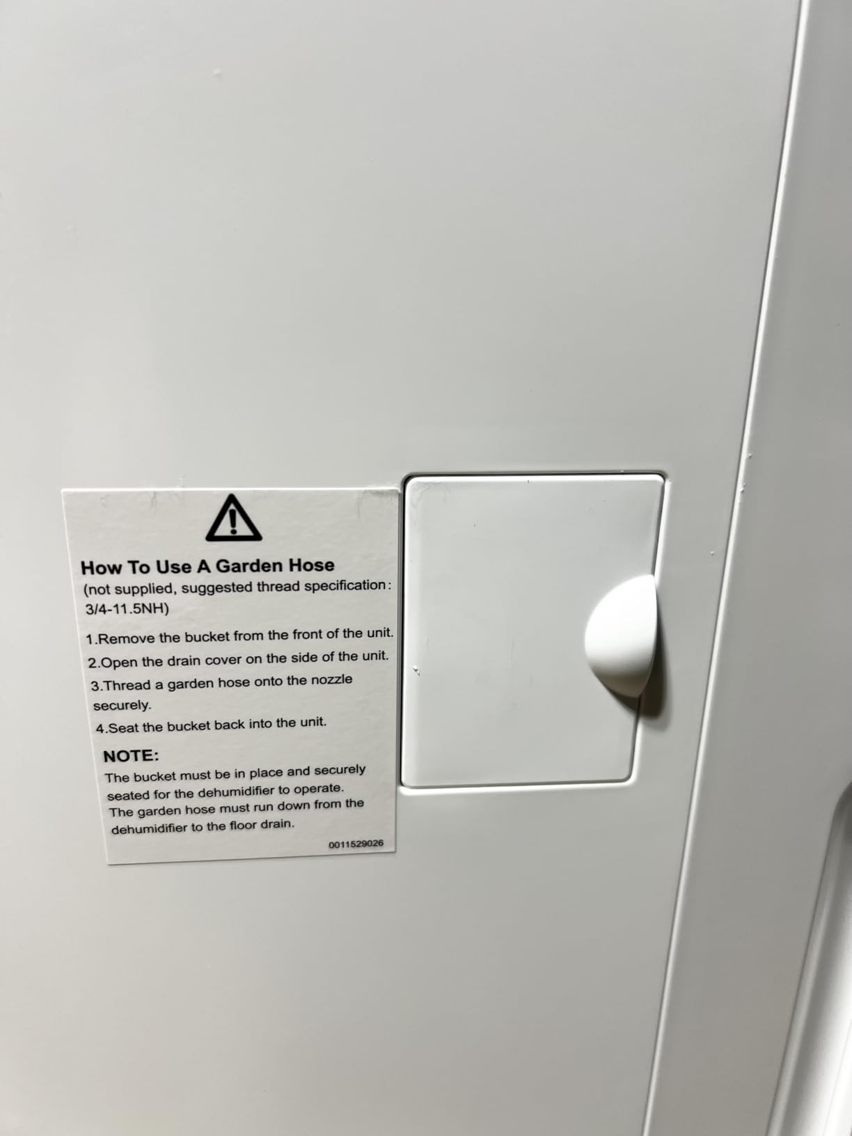 GE Dehumidifier, 50 Pint for Basement Bedroom Bathroom, 5000 Sq Ft | Smart Dry Technology, Humidistat Control, Continuous Drain Option, Bucket Full Alarm, Auto Restart & Defrost customer photo 1