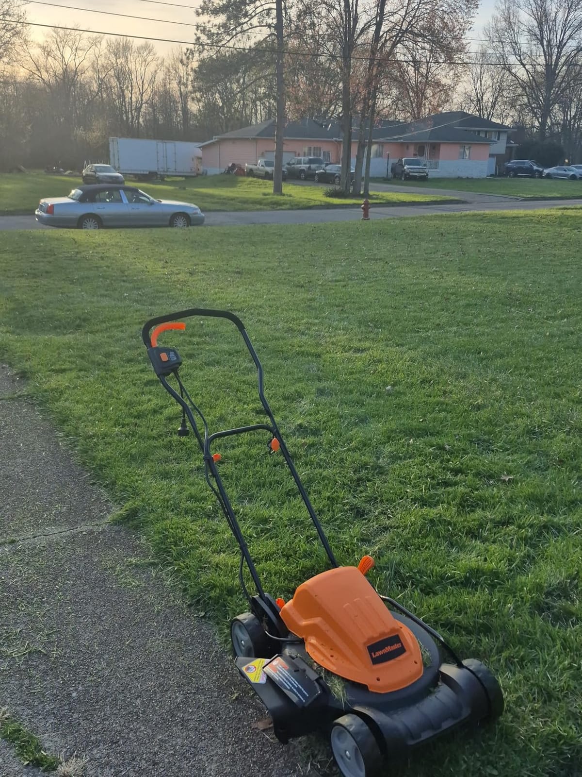 LawnMaster 48V MAX 15-inch Brushless Cordless Lawn Mower for Small Yards customer photo 1