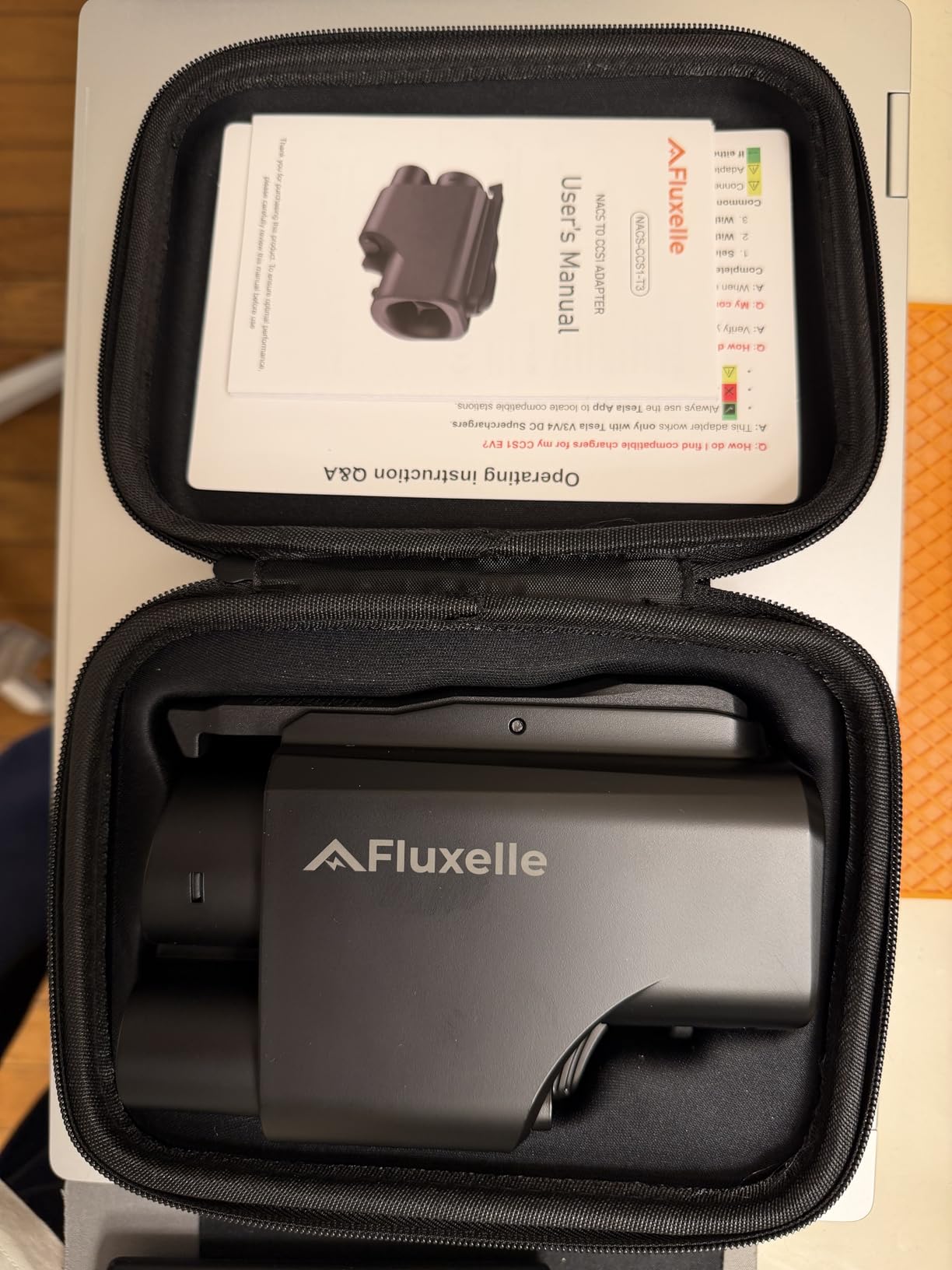 NACS to CCS EV Adapter, UL2252 Certified 500A/1000V Fast Charging customer photo 2