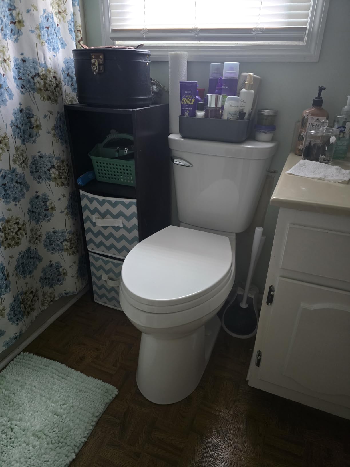 Gerber Viper Force Elongated Two-Piece Toilet, Soft-Close Seat, White | Strong flush clears the bowl every time | Seat lifts off in seconds for easy cleaning | Tool-free install kit included customer photo 2