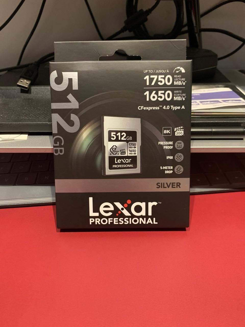 Lexar 256GB CFexpress Type A Silver 4.0 Card, 1750/1650 MB/s, 8K Video | Compatible w/ Sony Alpha/FX Cameras, Filmmakers, Photographers, Videographers, Water/Dust/Drop Resistant, LCAEXS4256G-RNENU customer photo 1