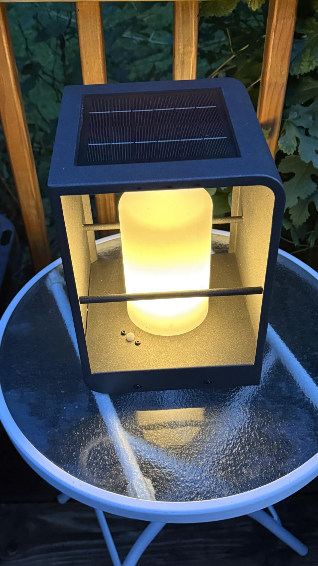 Smart Floor Lamp Dimmable, Solar Lanterns Outdoor with Remote Control | Large 3000K LED Corner Floor Lamps Dusk to Dawn, 28.7