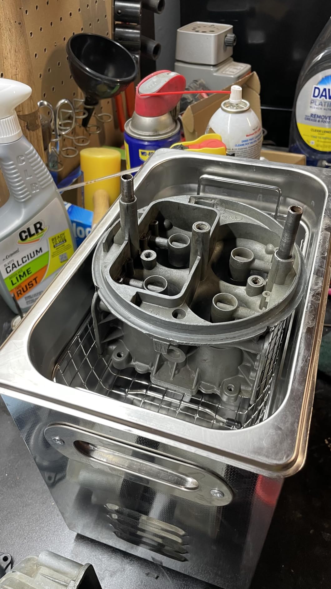 VEVOR 50L Ultrasonic Cleaner, Professional Ultrasonic Cleaner Machine with Cleaning Basket & Digital Display, 840W Stainless Steel Large Cleaning Machine with Wheels for Industrial Parts, Carburetors customer photo 2