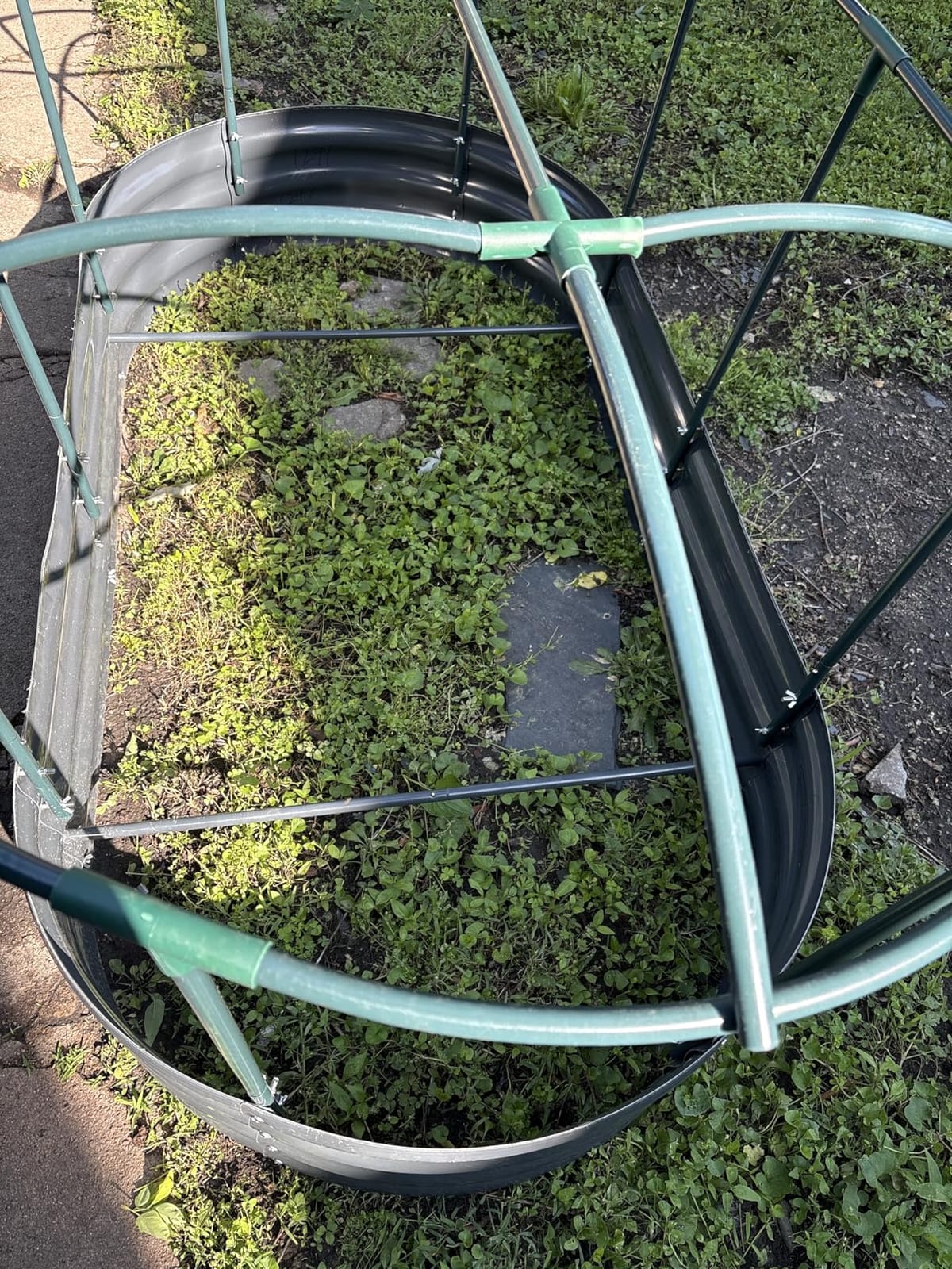 KING BIRD Raised Garden Bed with Cover 71x36x12 in customer photo 2