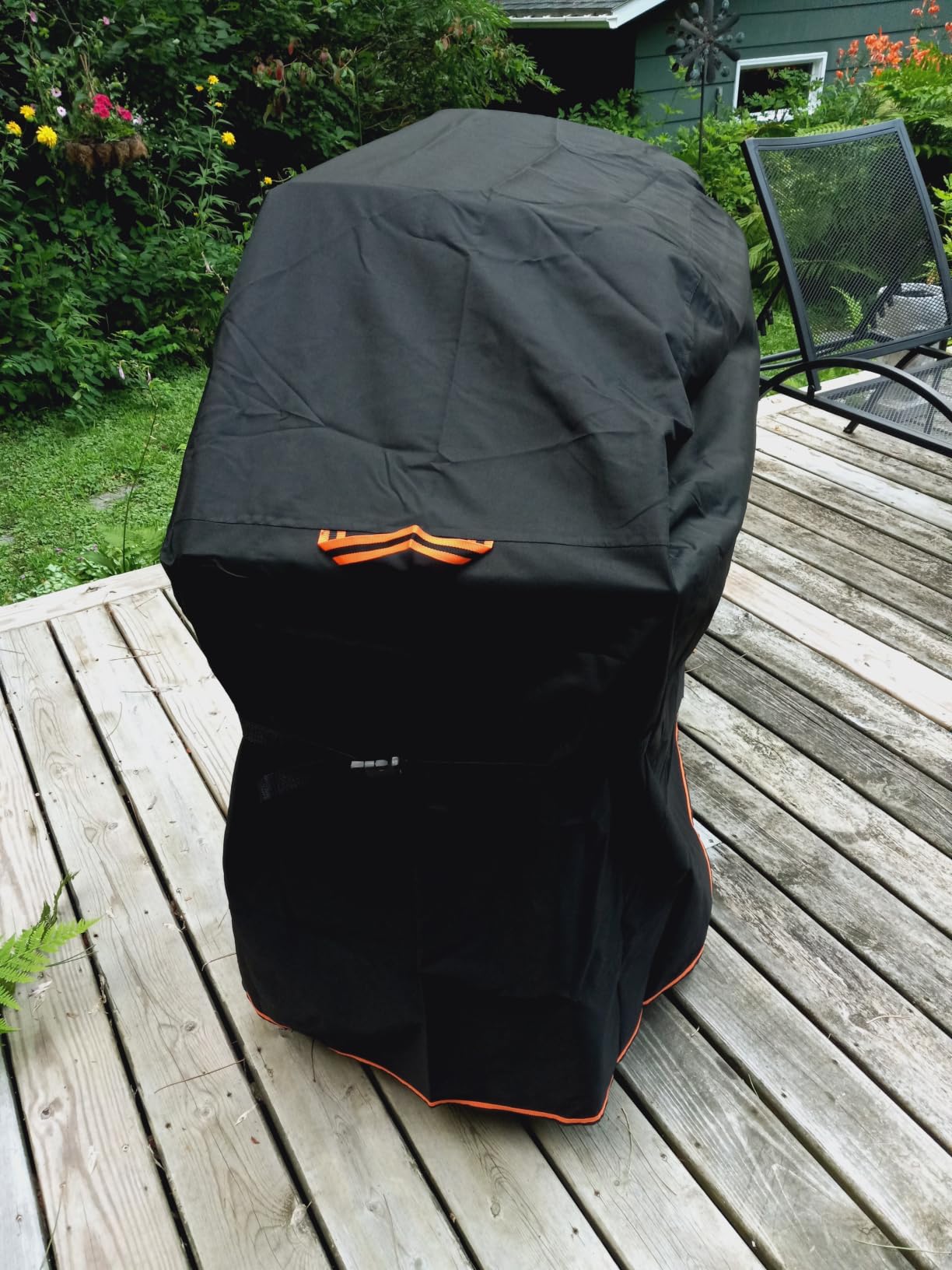 [Upgraded 1000D Heavy Duty Fabric] 55 inch Grill Cover for Outdoor Grill | Waterproof, Tear & Fade Resistant BBQ Cover with Buckle, Gas Grill Cover for 3-4 Burner Weber Nexgrill Char-Broil Grill customer photo 1