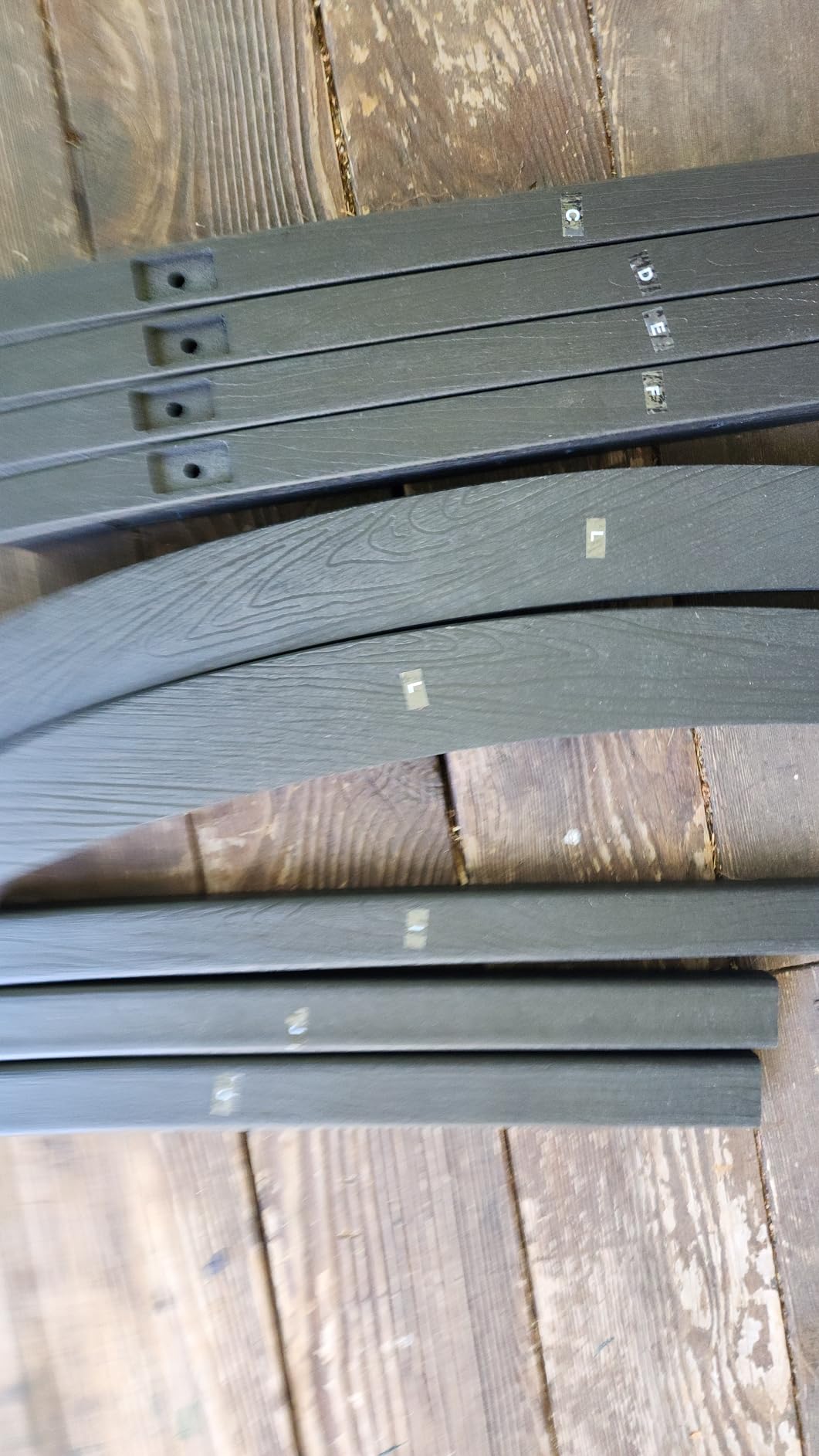 THOEOE Outdoor Rocking Chairs, Oversized Patio Rocking Chair customer photo 2