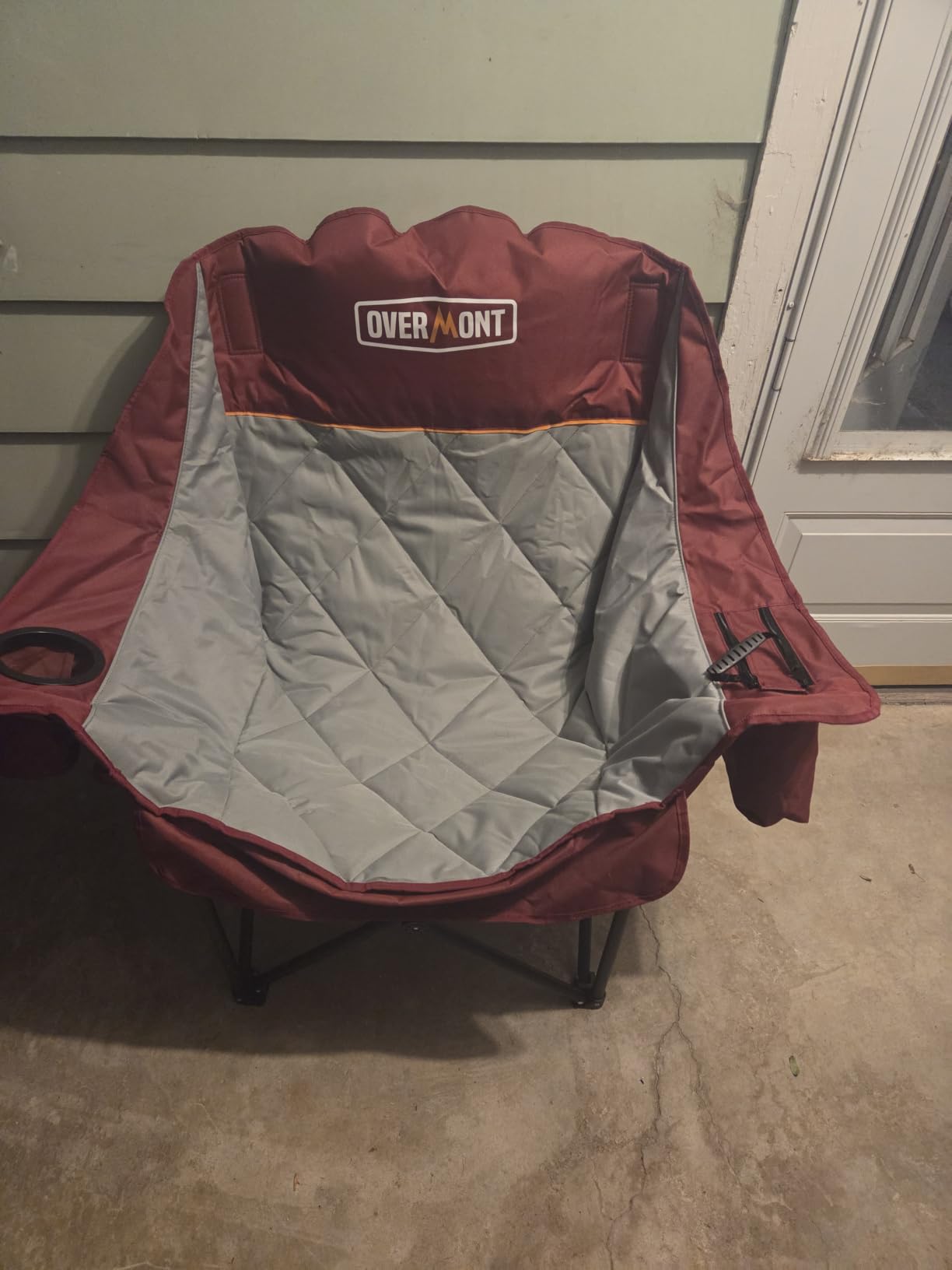 Overmont Oversized XL Camping Chair for Adults 500 lb Support customer photo 2