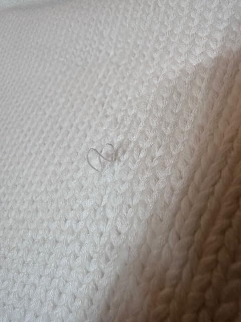 Knitted Weighted Blanket for Adults, Chunky Knit Heavy Cotton Blanket, Christmas & Birthday Presents Gifts for Women Mom, Cooling, Breathable, Sustainable, Machine Washable, White 62