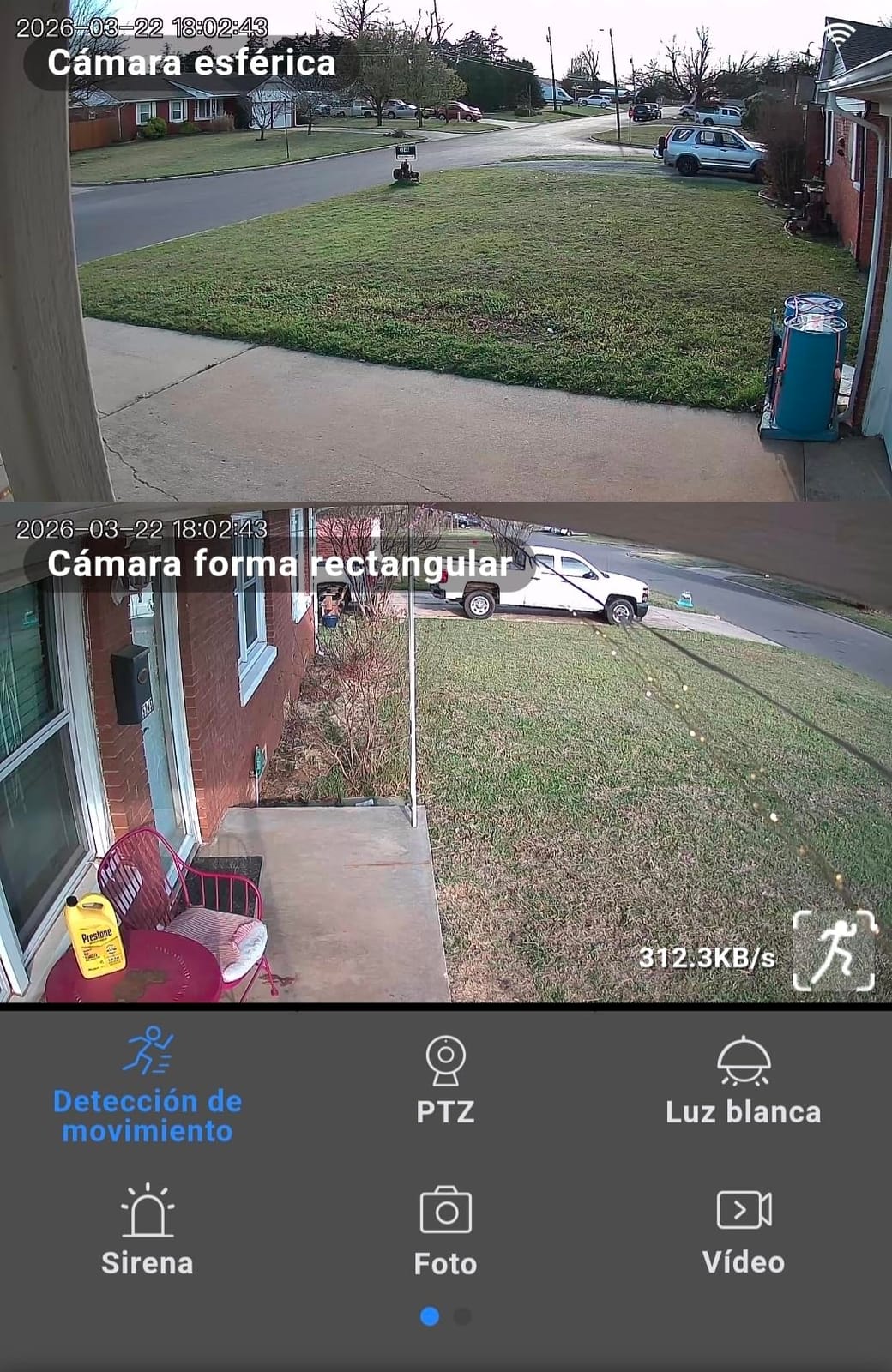 VSTARCAM 2K Dual Lens Security Camera Indoor, Free Cloud & SD Storage, No-Drill Ceiling Mount, 360° PTZ & Wide Angle, WiFi 6 2.4/5G, Color Night Vision, Motion Alerts, 6-Month Battery, 2-Way Talk customer photo 1