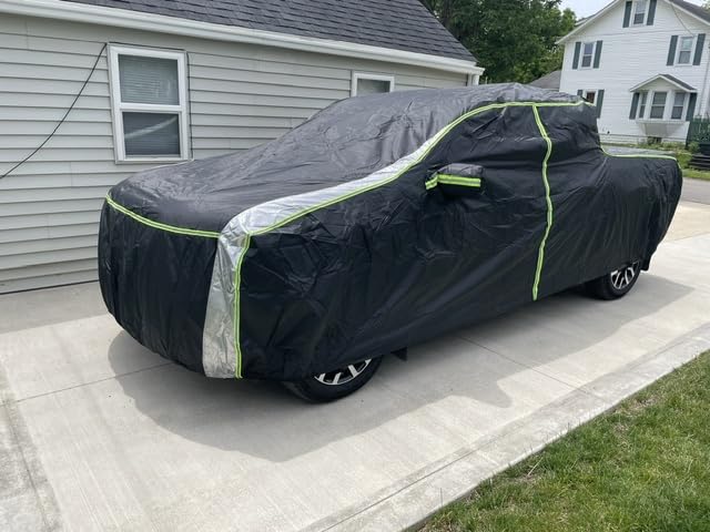 Cartist 420d Car Cover Fits for Jeep Wrangler 4 Door JK JL 2006-2026, All Weather Car Covers for Wrangler Accessories, 100% Waterproof, Door Zipper, Night Reflective Strips, UV Rain Snow Protection customer photo 2