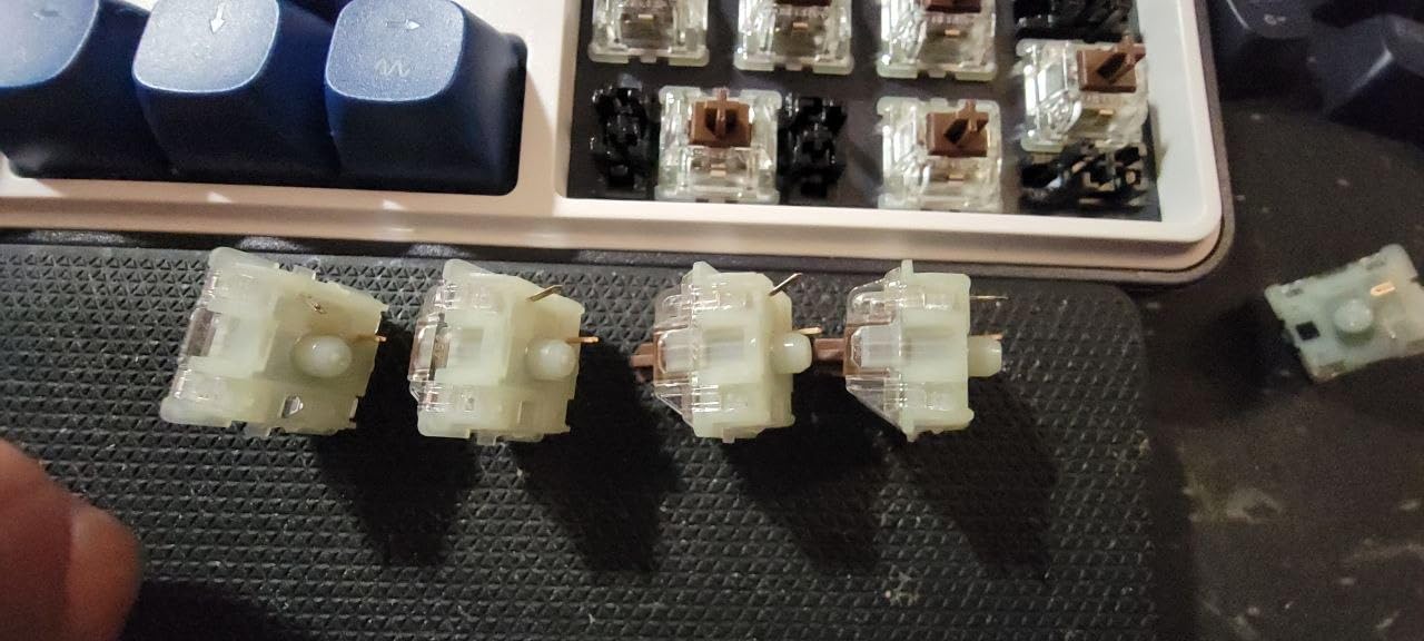 MX2A RGB Brown Switch Kit, 36 Mechanical Keyboard Switches, for DIY, Hot Swap or Gaming Keyboard, Tactile Switch with No Click, Focused & Noticeable customer photo 2