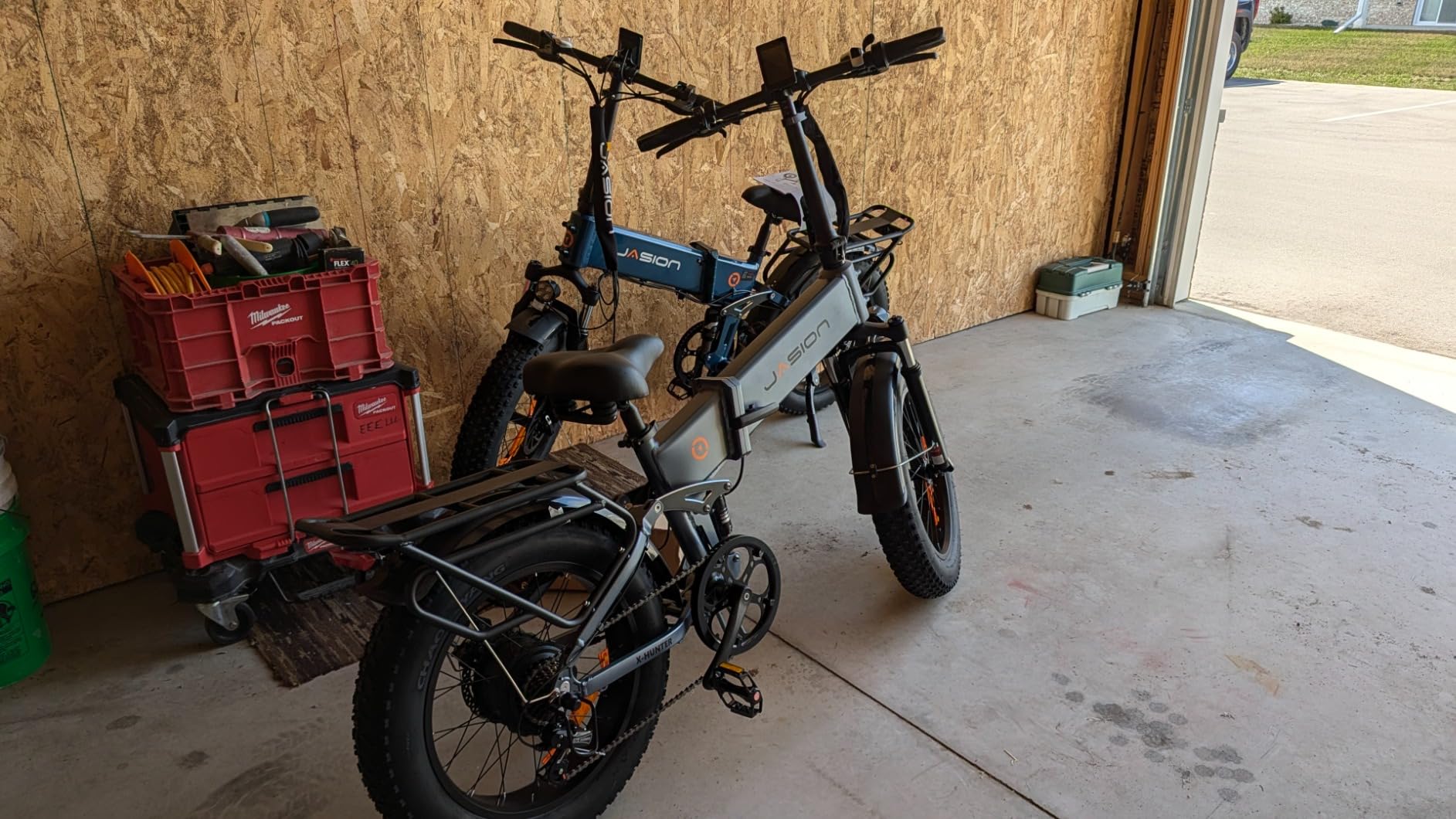 Jasion X-Hunter/ST/PRO Electric Bike for Adults,1800W/1400W Peak 20''Fat Tire Foldable Ebike,Folding E Bike Up to 80/70 Miles Range,720/624WH Removable Battery,30 MPH E Bike,Certified by UL2849 customer photo 2