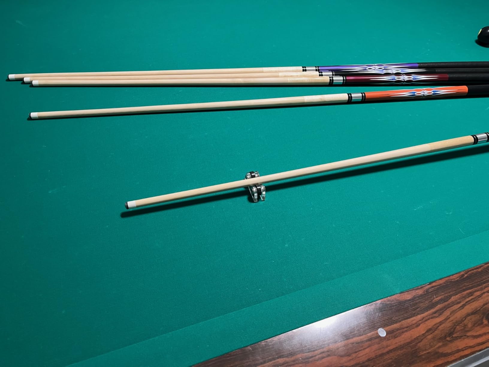 Kmise Canada 8A Maple Pool Cue, Low Deflection,Bar/Pool hall/Home customer photo 2
