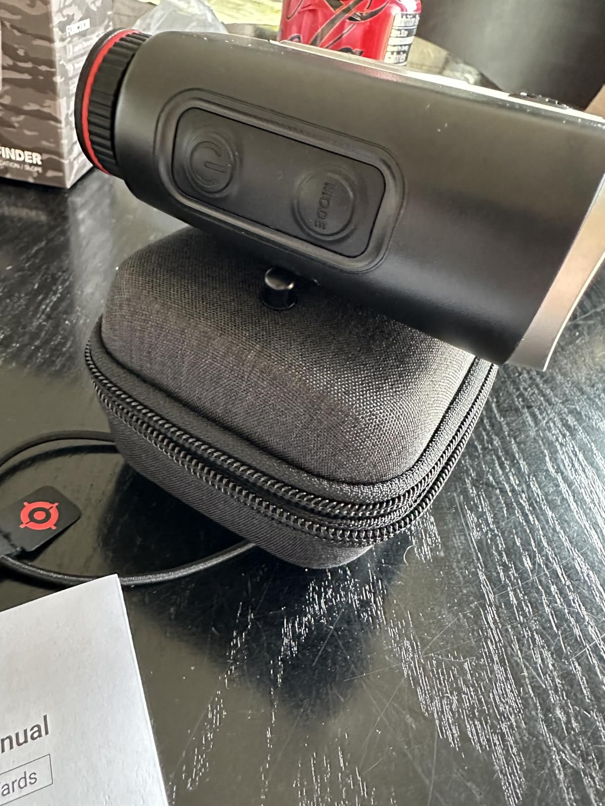 Golf Rangefinder with Slope On/Off 1500 Yards 7X Magnification Golf Gifts customer photo 2