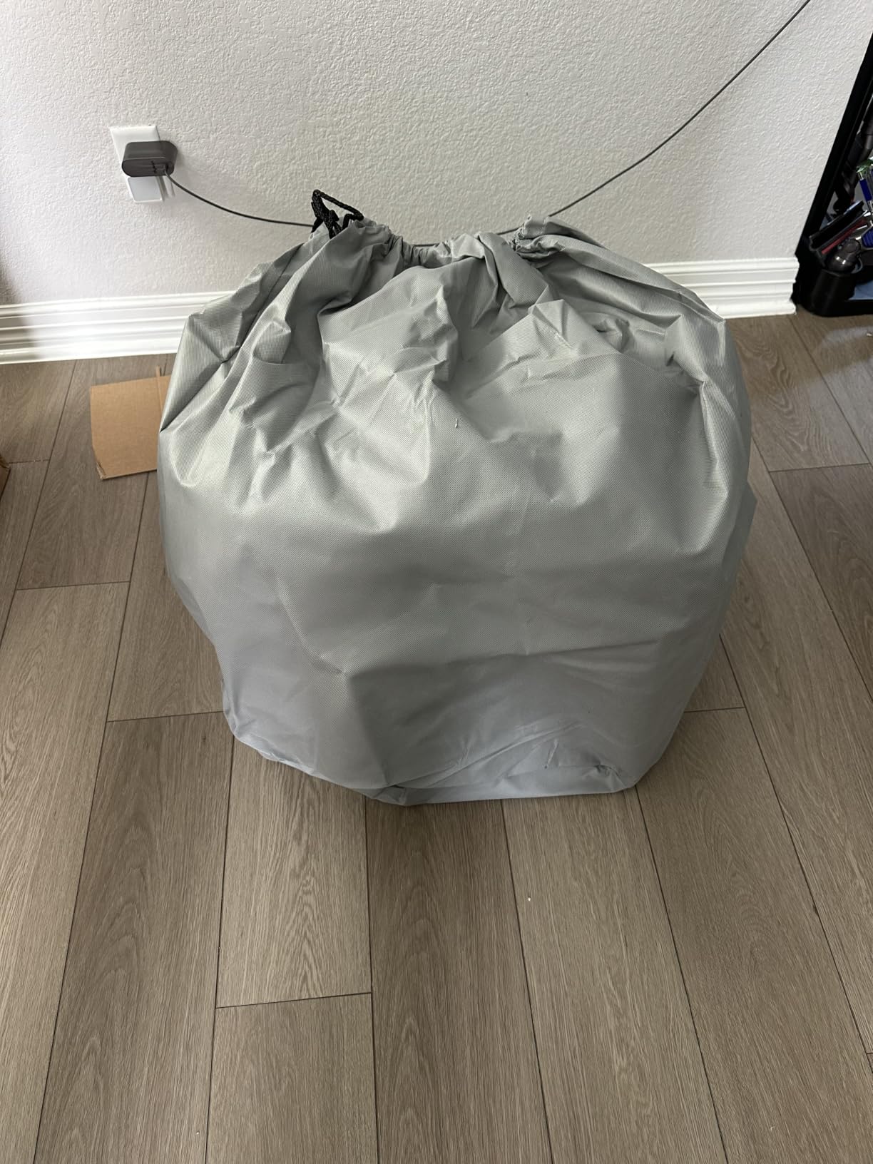 Pop Up Camper Cover 18' ~ 20', Upgraded 9-Layers Top Waterproof Pop-up Tent Trailer Cover Anti-UV Folding Camper RV Cover for Motor Home Winter Snow Protection customer photo 1