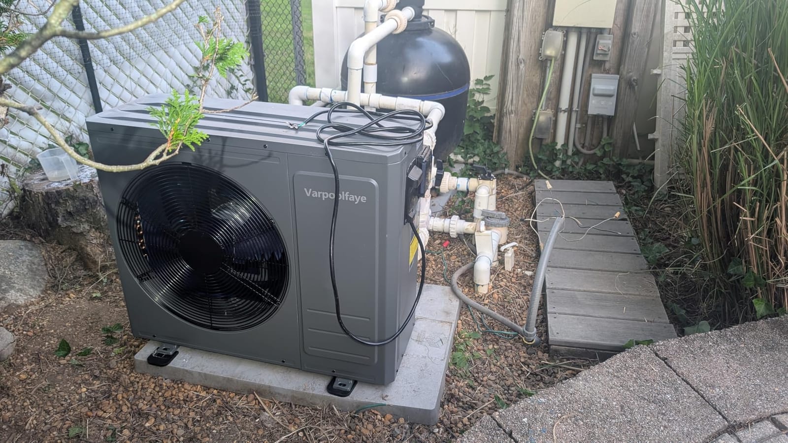 140000BTU Swimming Pool Heat Pumps Up to 42000 Gallons 220v customer photo 2