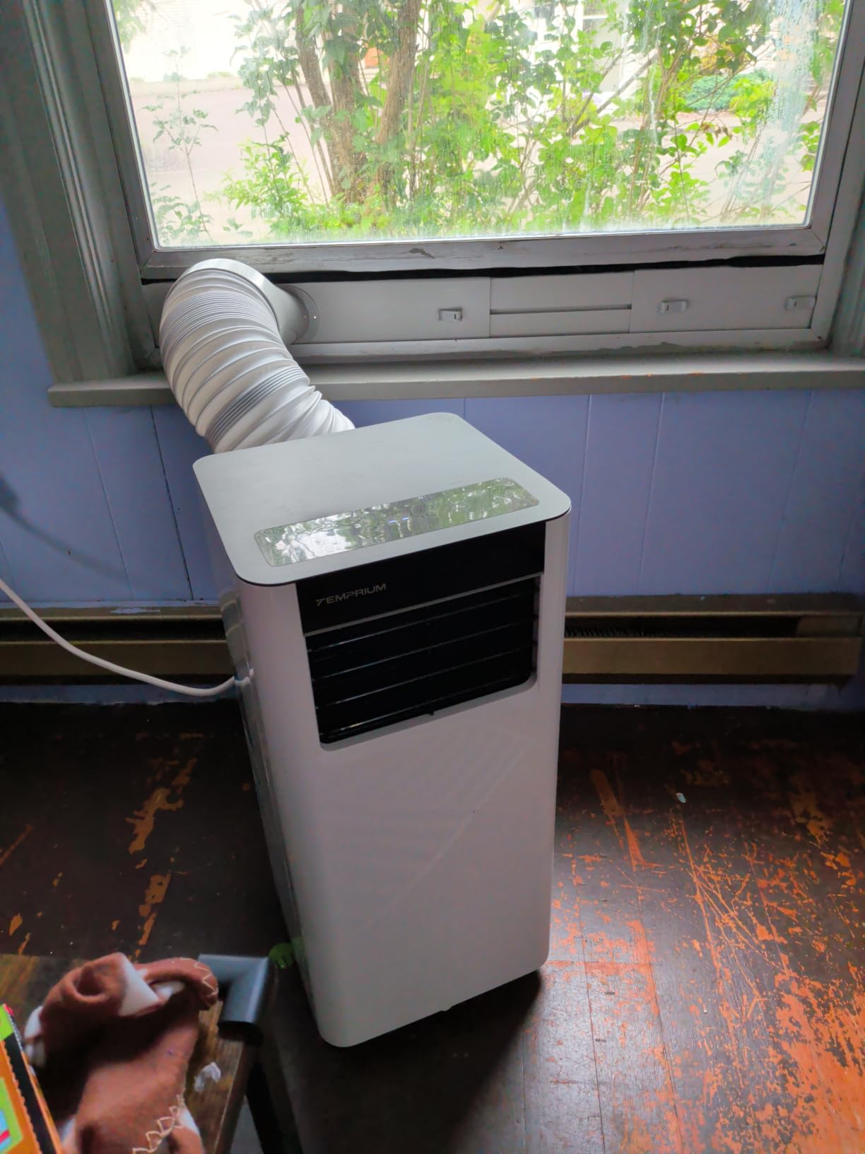 8000 BTU Portable Air Conditioner Cools up to 350 Sq.Ft., Smart Portable AC Unit with App/Voice/Remote Control, 4-in-1 Quiet AC Unit with Cool, Dry, Fan, Sleep Modes, 24H Timer, Window Kits customer photo 1