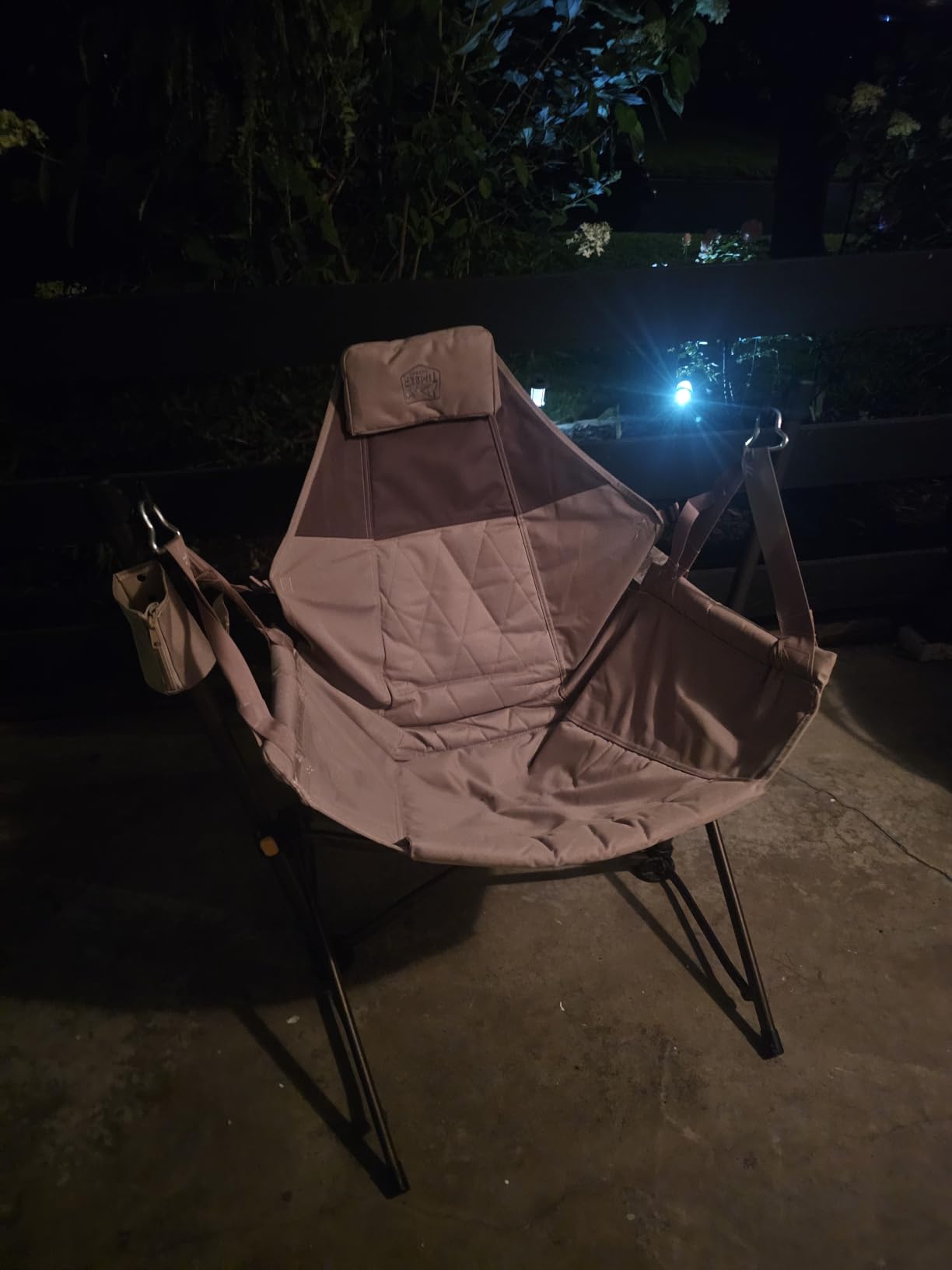 TIMBER RIDGE Hammock Camping Chair, Portable Oversized Swinging Camp Chairs - Heavy Duty Folding Hammock Chair with Adjustable Backrest, Foldable Chair for Camping, Beach and Patio, 350lbs Load customer photo 1