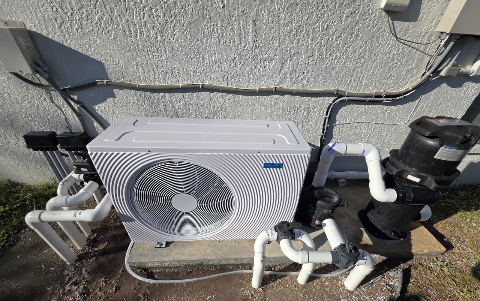 28,000 Gallons Inverter Pool Heat Pump for Inground Pools 220V customer photo 1