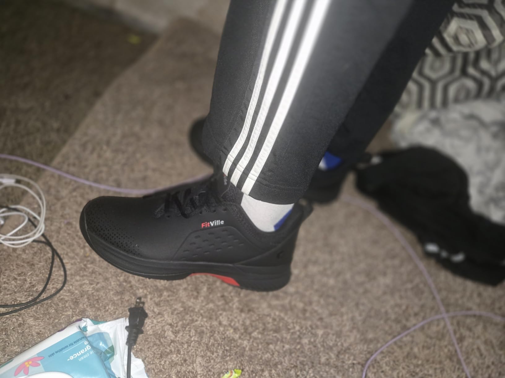 FitVille Extra Wide Men's Golf Shoes V5 customer photo 2